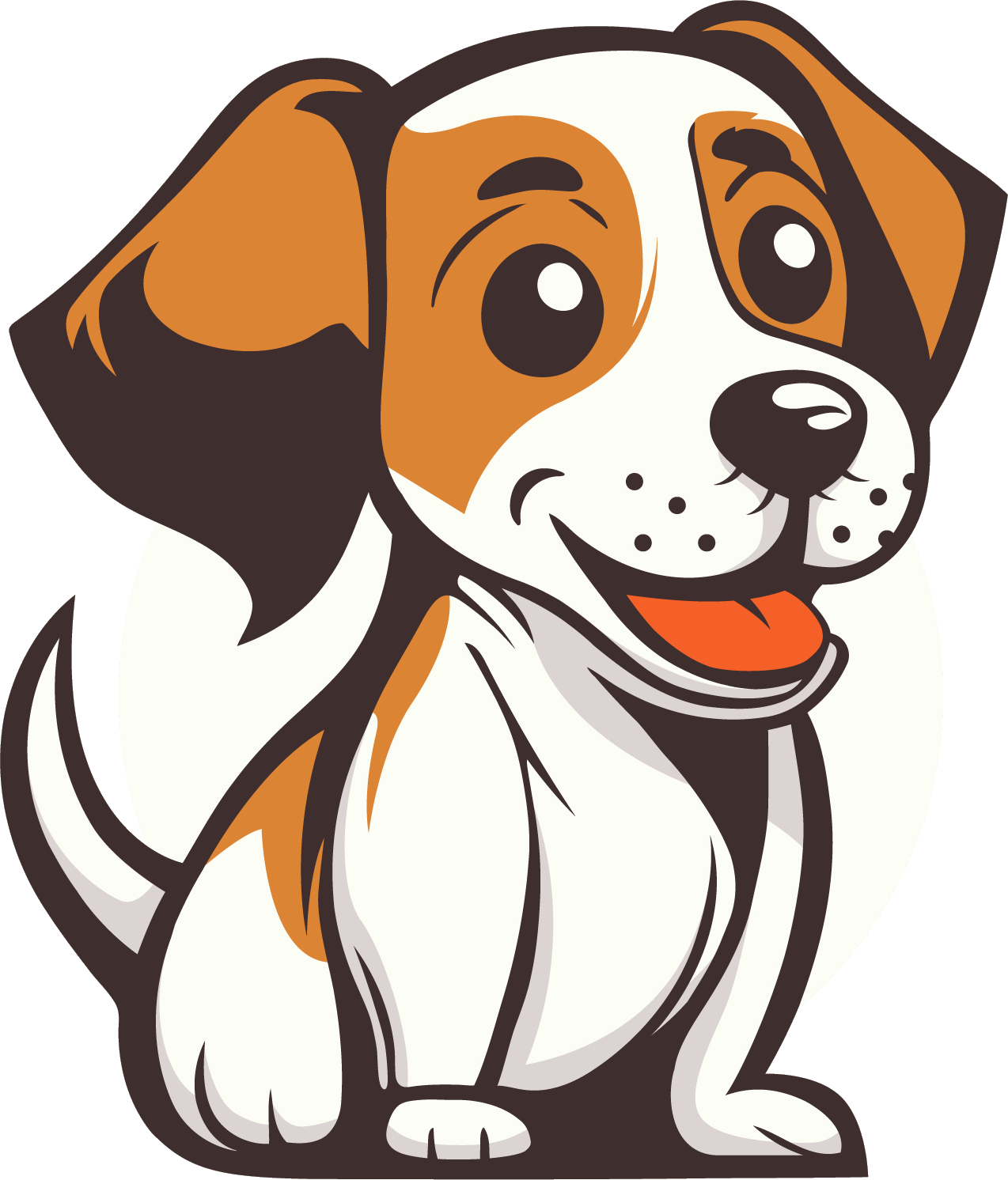 Logo do site cachorrinho feliz
